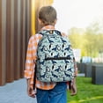 thumbnail image 6 of Yiaed Penguins Whales Print School Backpack College Backpack Daypacks for Students High School Spacious and Durable Daypack for Work and Travel-One Size, 6 of 6
