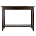 thumbnail image 3 of Winsome Wood Nolan Console, Hall Table, Cappuccino Finish, 3 of 7
