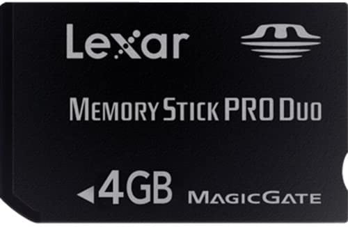 Lexar MSDP4GB-40-664 4GB Platinum II Memory Stick Pro Duo 