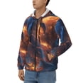 thumbnail image 3 of Naloa Cool Dolphin Men’s Hoodies, Zip up Hoodie, Sweatshirts,Hoodies for Men Sizes S-3XL-Large, 3 of 5