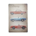 thumbnail image 1 of Wosthever Decoraciones de pared de hierro Retro Vintage para coche, cartel de motocicleta, placa, decoración para el hogar, sala de estar y Decoración del hogar 13, 1 of 6