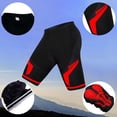 thumbnail image 5 of Biking Shorts for Men Cycling Quick Drying Breathable Bike Short with Pockets Half-Pants Outdoor Sports Clothes Red, Size XXXL, 5 of 6