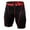 Watermelon Red, variant on Men's Compression Athletic Shorts Tight Fit Performance Running Shorts with Elastic Waistband for Gym Workout Training and All Season Sports Wear,Grey,L