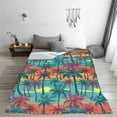 thumbnail image 5 of Sikiie Hawaii Palms Ultra-Soft Micro flannel Blanket Luxury All Seasons Warm Blanket for Bedding Sofa and Travel (4 sizes)-40"x30", 5 of 7