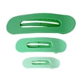 thumbnail image 1 of Ganfancp 3Pcs Plana Garra Clips Lay Down Garra Clips para Las Mujeres Plana Pinzas para El Cabello Caimanes Pelo Clips Antideslizante Del Pelo Clips para Las Mujeres Niñas-3 Tamaños Ofertas Flash Liq, 1 of 2