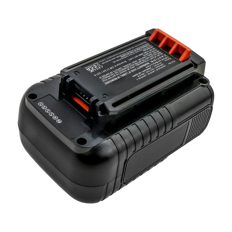 Black & Decker LBX1540 Battery Replacement (2000mAh