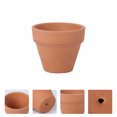 thumbnail image 5 of icolorfuled 10 Mini Terracotta Clay Pots 45x4cm for Succulents & Plants, 5 of 6