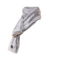 thumbnail image 2 of Bufanda calefactada con 3 niveles de temperatura, almohadilla térmica para el cuello alimentada por USB para hombres y mujeres, forro polar gris suave, tamaños 13x80cm y 13x160cm, 2 of 7