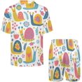 thumbnail image 4 of Sdmnsg-T Tropical Summer Surfboard Women Pajama Set Short Sleeve Comfy Pjs Sets 2 Piece Lounge Set, 4 of 4