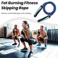 thumbnail image 3 of Bold Skipping Rope Anti-tangle Comfortable Grip Sturdy Thickened Anti-wear Exercise ABS Jump Rope with Load Bearing Block Competition Supply, 3 of 7