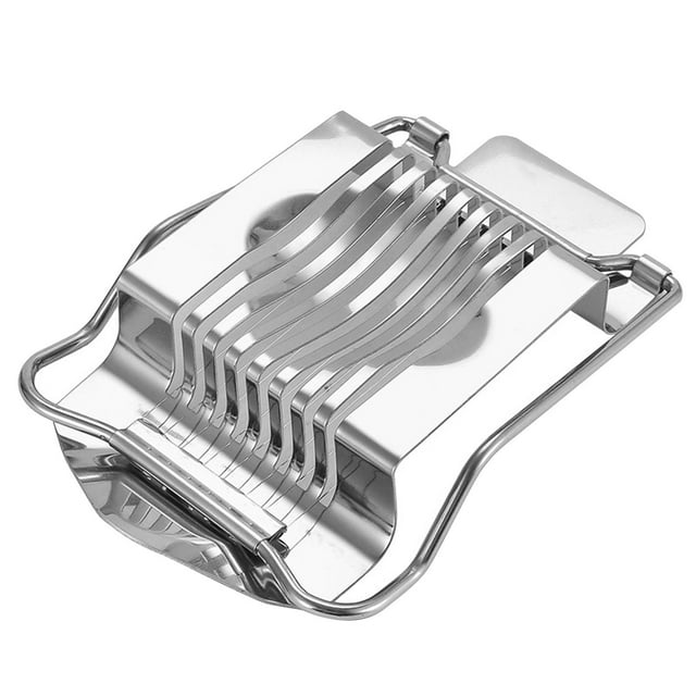 SDNall Trancheur d'Oeufs Bouillis, Trancheurs d'Oeufs Bouillis pour Cuisine et Restaurant, Oeufs en Acier Inoxydable Polyvalents