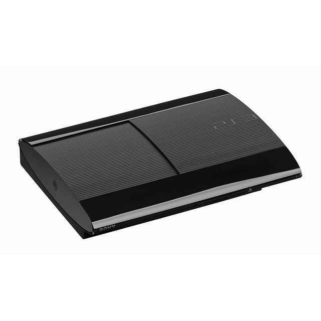 Sony Playstation 3 PS3 Game System 12GB Core Super Slim PS3 Console Only - Black (Refurbished)