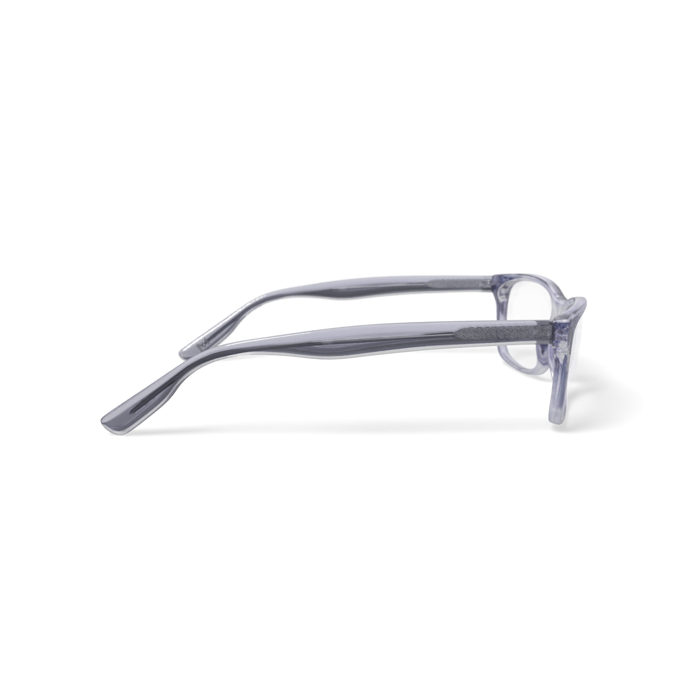 M America Men's MU106F Rectangular Prescription Eyeglasses with Case, Crystal