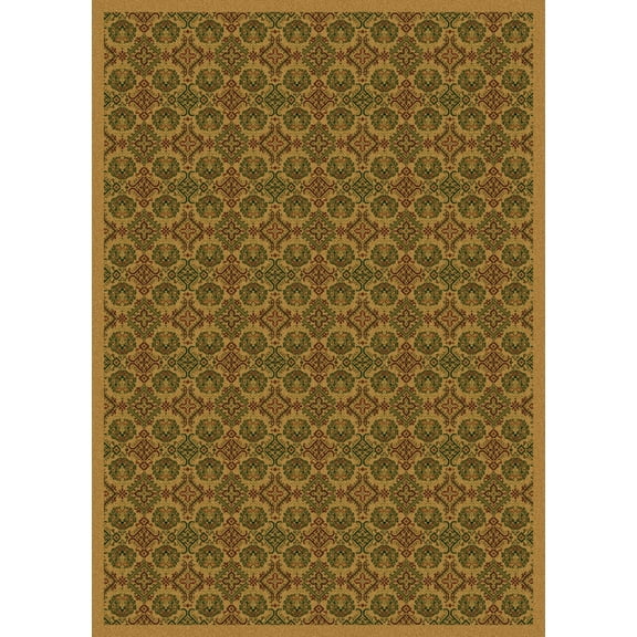 Milliken Design Center Area Rug TURKOMAN MAIZE Turkoman 04300 7' 8" x 10' 9" Rectangle