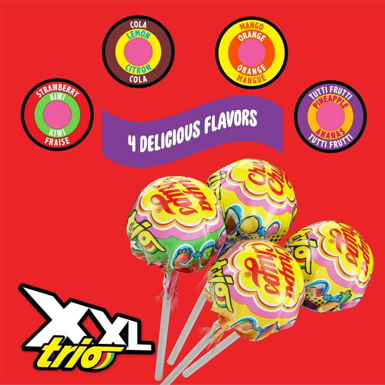 Chupa Chups XXL Trio Lollipop 1.02 oz. - Walmart.com