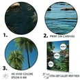 thumbnail image 3 of Designart "Green Paradise In Cuba" Cuba Floater Framed Canvas Wall Art, 3 of 5