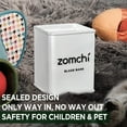 thumbnail image 3 of Zomchi Razor Blade Bank for Safety Razor Blade Storagement, Double Edge Safety Razor Blade Disposal Case, Matte White, 3 of 6