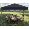 thumbnail image 6 of ABCCANOPY 12 Ft x 12 Ft Easy Pop up Outdoor Canopy Tent,Black, 6 of 7