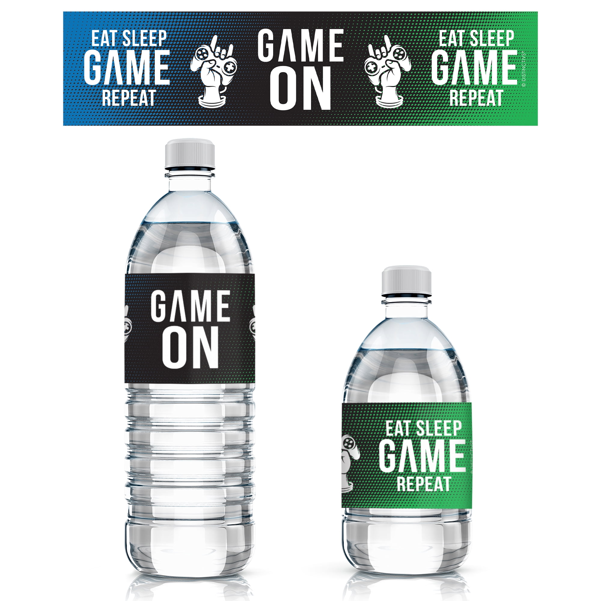 Mined Theme Birthday Water Bottle Labels, WATERPROOF Mine Party