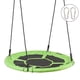 thumbnail image 1 of Zimtown 40" diámetro redondo de tela Oxford árbol columpio platillo accesorios, Verde Zimtown Columpio para niños, 1 of 5