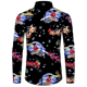 thumbnail image 1 of Camisas con botones para hombre con estampado 3D de tema navideño divertido, ropa de calle informal de manga larga, Tops, camisa hawaiana elegante para fiesta de vacaciones Unisex, 1 of 4