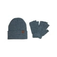 thumbnail image 1 of ClimaZer0 Chapeau Marbré et Gants Sans Doigts Ensemble d'Hiver, 1 of 2