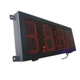 thumbnail image 4 of Large Size Outdoor Waterproof 12inch Height Character 4digits Red Color Hours And Minutes Led Clock(HOT4-12R) ,Versatile Applications, 4 of 4
