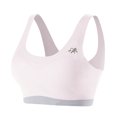 thumbnail image 2 of Bovxnpu Summer Girls Underwear, Girls Seamless Training Bras Sports Bra, Girls' Sports Bra Breathable Underwear Thin With Built-in Chest Cushion Underwear 11-12 Years, 2 of 6