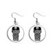 thumbnail image 1 of Identidad azucarera Pendientes pendientes de plata colgantes joyas señora Unbranded M, 1 of 3