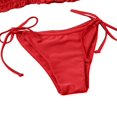 thumbnail image 4 of Women Swimwear Sets Strap-Free Backless Bra Triangle Panties, 4 of 4