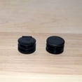 thumbnail image 3 of 1.25" (1 1/4 in.) Black Plastic Plug Tube End Cap for Metal Tubing Fence, Glide Insert for Pipe Post, Chairs and Furniture 8PC, 3 of 3