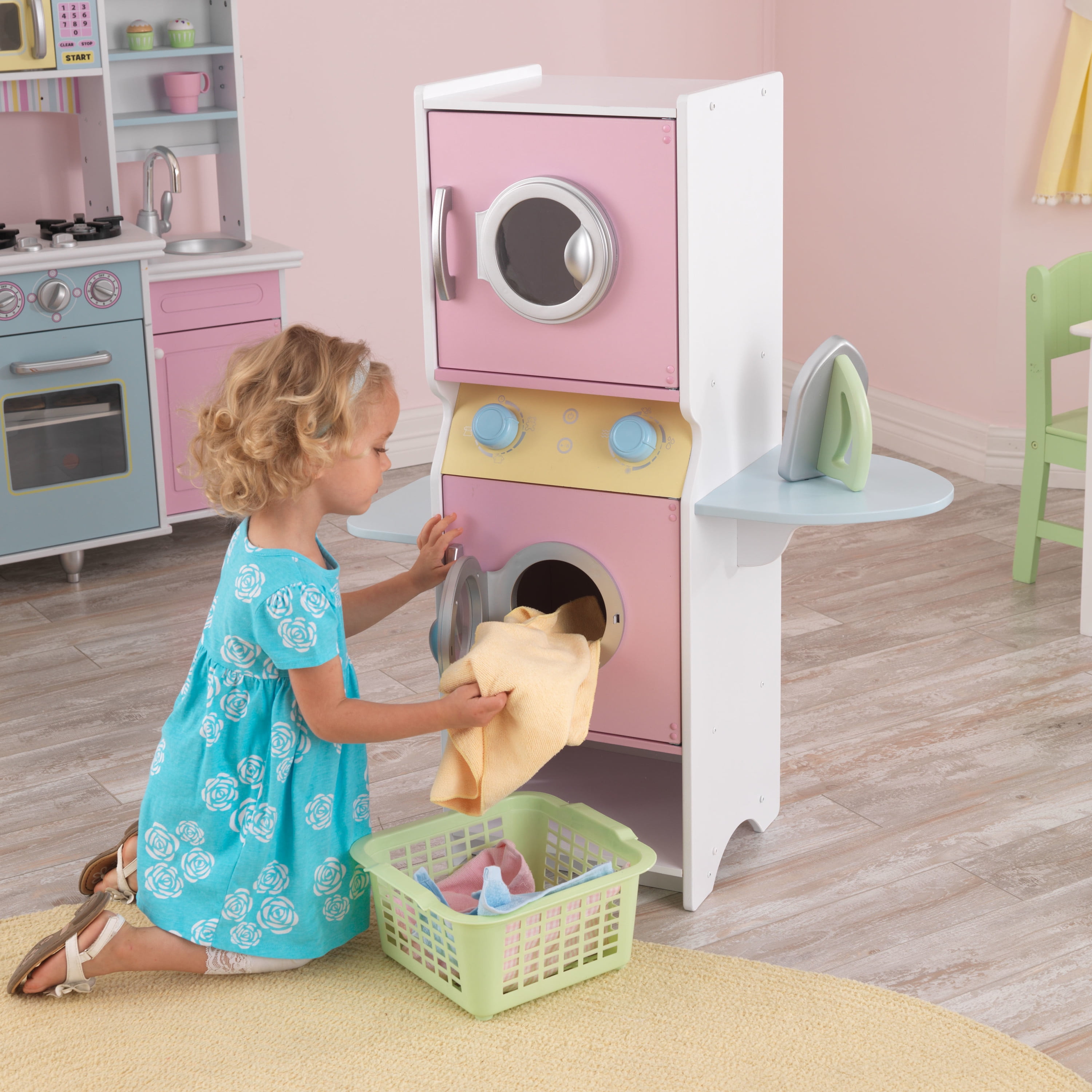 KidKraft Laundry Play Set Pastel