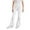 White, variant on fatyb Girls Bell Bottom Pants School Uniform Elastic High Waist Stretch Flared Leggings with Pockets