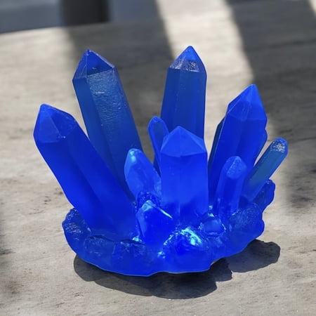 Kryptonite Blue Crystal Resin Figurine Prop w/Bonus Light – Superman