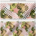 thumbnail image 2 of Soimoi Cotton Poplin Fabric Stripe,Star & Camouflage Printed Craft Fabric by the Yard 56 Inch Wide, 2 of 7