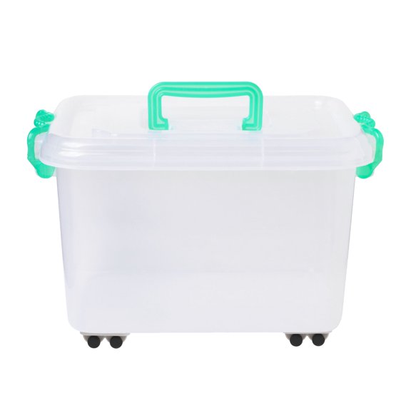 CTIRCHIU 8Pcs Storage Box Adhesive Casters Grey No Damage Furniture Rollers for Home