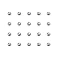 thumbnail image 1 of Uxcell Roulements en Acier Inoxydable 420 à Billes G100 Précision 3/32 Pouces, 1 of 4