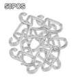 thumbnail image 1 of 50Pcs Curtain Folding Hook Hook Curtain Accessories, 1 of 7