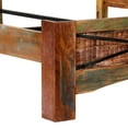 thumbnail image 4 of vidaXL Bed Frame Solid Reclaimed Wood Double Person 63" x 78.7"/70.9" x 78.7", 4 of 12
