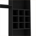 thumbnail image 4 of TV Furniture for TVs Up to 78" – 2-Door Cabinet & 6 Shelves | Black | Engineered Wood, 4 of 13