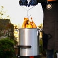 thumbnail image 4 of Barton 30 Qt Aluminum Turkey Deep Fryer Kit with Thermometer, Propane Stove & Stand for 20 lb Turkey, Seafood & Crawfish Boiling, 4 of 9