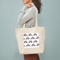 thumbnail image 3 of CafePress - French Poodles Tote Bag - Unisex Canvas Tote Bag, Beige, 1-Piece, 3 of 7