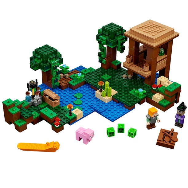 Lego Minecraft The Witch Hut Building Set 502 Pieces Walmart Com Walmart Com