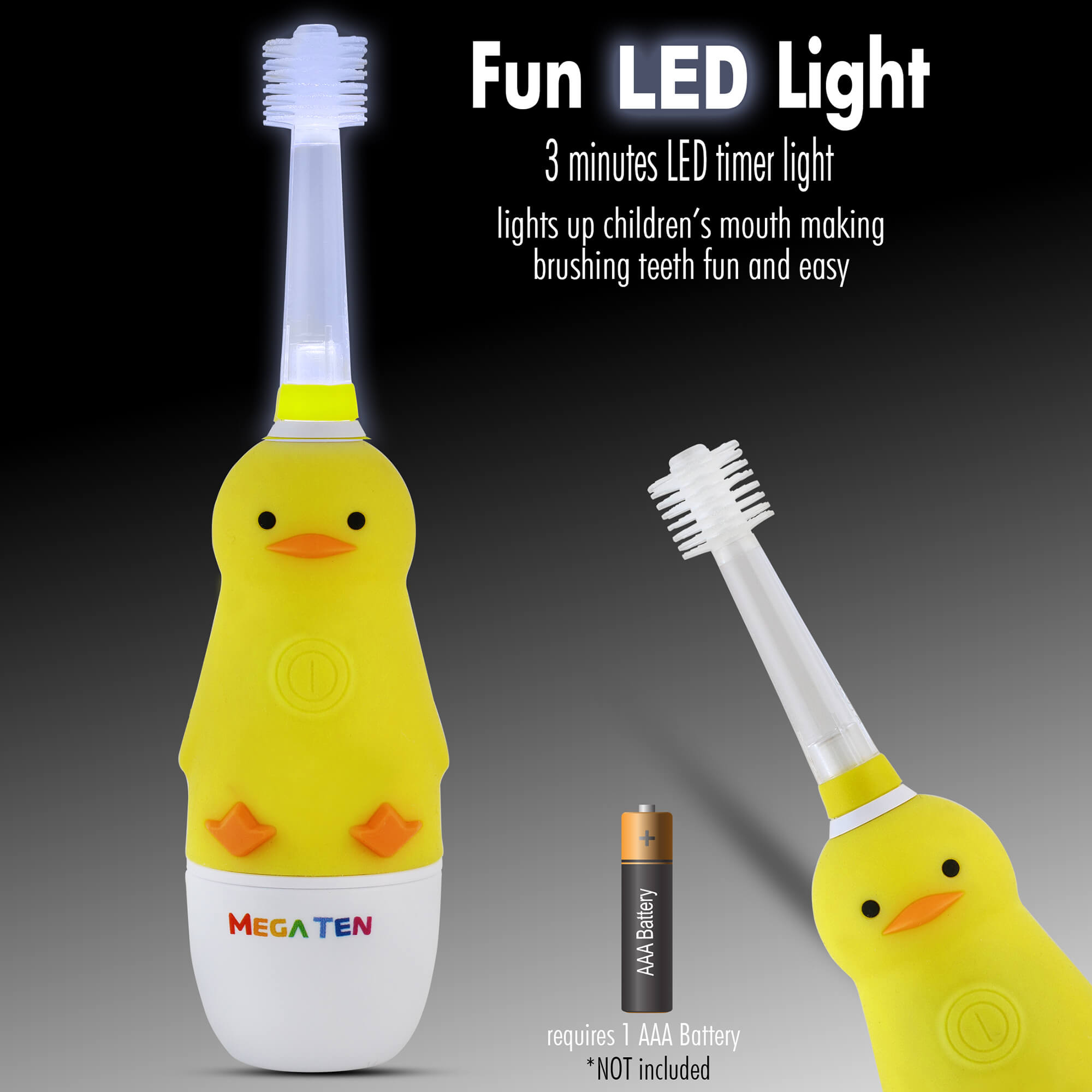 Brilliant Kids Electric Battery Toothbrush with Sonic Technology - image 5 of 9