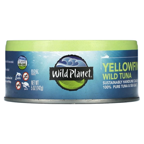 Wild Planet Yellowfin Wild Tuna , 5 oz (142 g)