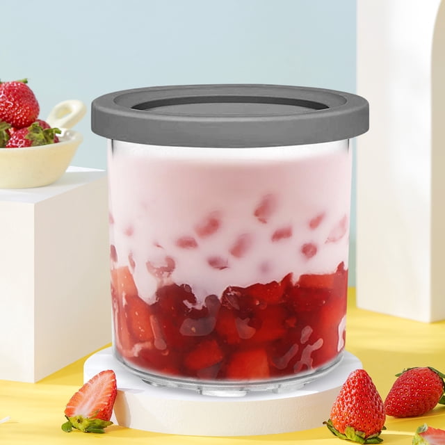 1/2/4 Uds. Contenedores de helado a prueba de fugas ligeros reutilizables accesorios de cocina Hugtrwg Para estrenar