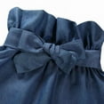 thumbnail image 6 of Eleanos Baby Girl Adorable Long Sleeve Solid Romper Tops Denim Trousers Outfits Clothes, 6 of 6