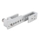 thumbnail image 5 of Cerradour de Seguridad de Puerta, Cerrado de Puerta Corredera para cuarto de ducha sin marco, 12 orificios, Límite de Pestillo de Seguridad de Metal, Cerrado de Baño, 5 of 7