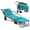 Lake Blue, variant on 2-in-1 Multifunctional Folding Wagon Cart, Convertible Beach Chair Combo, 650LBS Heavy Duty Capacity, 360° All-Terrain Silent Wheels, Portable Foldable Utility Cart for Camping, Sports & Garden, Blue