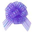 thumbnail image 1 of 20 Pieces Color Pull Bow Large Organza Pull Bow Gift Wrapping Pull Bow with Ribbon for Wedding Gift Baskets, 6 Inch in Diameter, 1 of 1